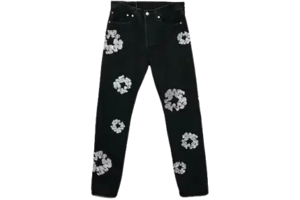 Denim Tears Bust Down Tears 501 Jeans – Black