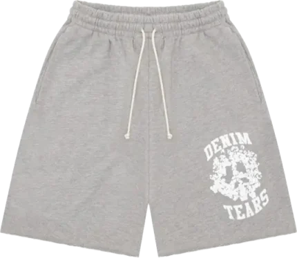 Denim Tears Cotton Wreath Shorts Grey