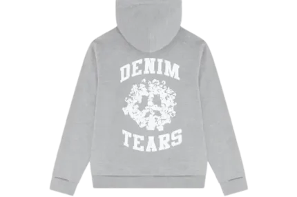 Denim Tears University Hoodie – Grey