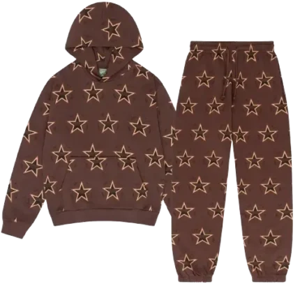 Every Tear Is A Star Tracksuit Brown