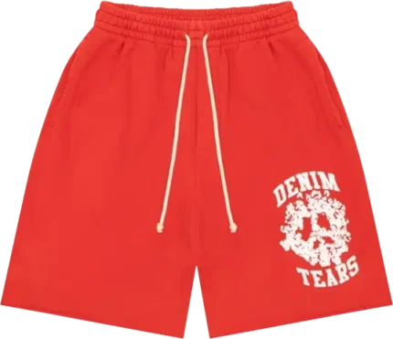 Gervonta Davis Denim Tears Shorts Red