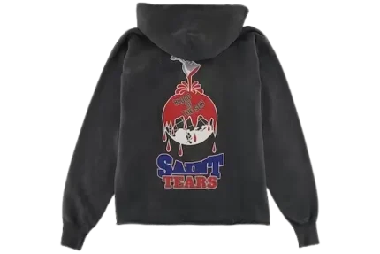 Saint Mxxxxxx x Denim Tears Holy Grail Hoodie - Black